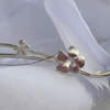 Wedding crowns detail_sterling silver cultured pearls